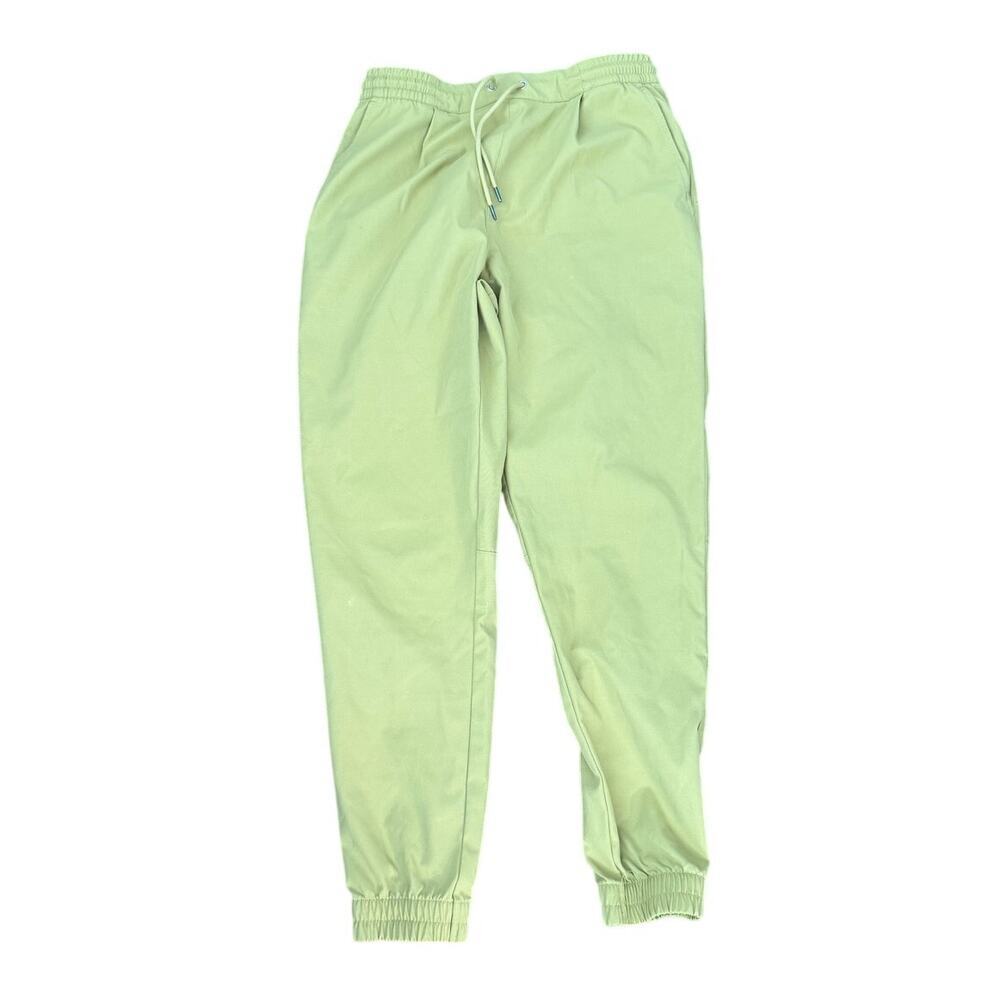 The North Face Women's Mustard Yellow Pleated Joggers-Medium